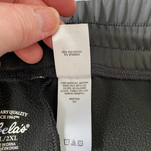 Cabela's Men's Gray Logo Sweatpants Size 2XL - Picture 5 of 13